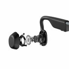 Shokz OpenMove Bluetooth Headset - Bone Conduction - Slate Grey-Lightweight (29g)