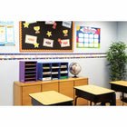 Bankers Box 9-Compartment Classroom Cubby, Blue-60% recycled content