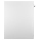 Mark Maker Legal Tabs - Letter Size - White - 1/25th cut - 25 tabs per package - 5 packages Pack - Number 153-White Single Tabs
