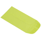JAM Paper #3 Coin Envelopes, 2.5 x 4.25, Brite Hue Ultra Lime Green, 100 Pack-Gum Closure
