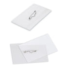 Staples Pin-Style Name Badge Kit - 10 Pack-Perfect for meetings, conferences and other group get-togethers