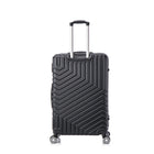 TOSCANO RIGOROSO 30" Hardside Large Luggage - Jet Black-ABS Hardshell