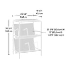 Sauder 433798 Nova Loft Accent Storage - Kiln Acacia-7