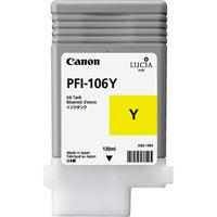 Canon PFI-106 Yellow Ink (130ml) for IPF6300 / 6300S /6400 / 6400S / 6400SE / 6450-Yellow