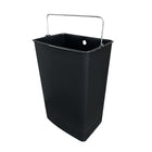 Modern Homes Stainless Steel Dual Garbage Can - 40L-Slow close lid 