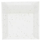 JAM Paper 6.5 x 6.5 Square Envelopes, Heavy Metal Translucent Vellum, 25 Pack (1592109)-Heavy metal clear