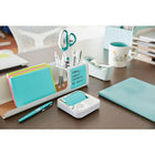 Post-it Steel Top Dispenser, Holds 3" x 3" Notes, White (STL-330-W)-Pop-up notes dispensers make it simple to grab one note at a time