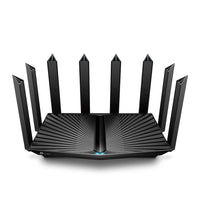 TP-Link AX6000 8-Stream Wi-Fi 6 Router with 2.5G Port - Black-Up to 6 Gbps Wi-Fi speed for faster browsing, streaming and downloading