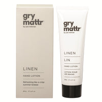 Gry Mattr Hand Lotion, Linen-Hand Lotion
