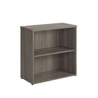 Sauder Affirm 2-Shelf Commercial Bookcase - Hudson Elm -2-shelf display bookcase, including 1 adjustable shelf