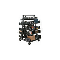 Valleycraft Adjust-A-Tray Trucks, Overall Height: 64", Weight: 130 Lbs. (F8-1815-A2)-Overall Height: 64"