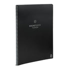Rocketbook Fusion Smart Reusable Notebook – Letter Size – 21 Sheets – Infinity Black-Use any Pilot Frixion pen, marker, or highlighter to bond the ink to our specialized pages - just wipe clean with a damp cloth to start over