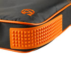 Vangoddy 13" Laptop Messenger Bag - Orange-Front pocket size 6.5" x 8" size.