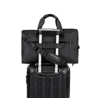 Bugatti Reborn Collection Convertible Duffle Bag - Black (DUF2230BU-BLACK)-Lightweight 2-in-1 hybrid bag (from Duffle to Backpack)