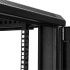 StarTech® Bâti de serveur, boîtier de 31 po de profondeur, 12U (RK1233BKM)-Les trous de montage à l’avant et sur les côtés pour convenir à différents types d’équipement