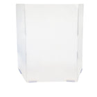 Eddie's Plexiglass 3 Panel Sneeze Guard - 24"W X 36"H X 12"D - Clear-Clear Acrylic Plexiglass Protective Barrier/Shield (Cashier Sneeze Guard)