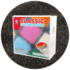 Sandtastik Classic Coloured Sand, 25 lb (11.3 kg) Box, Black-Fine grain with natural sparkle throughout