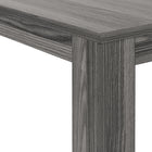 Monarch Specialties 3658 Corner Console Accent Table - Grey-10