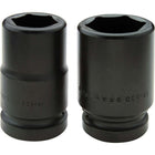 Gray Tools 2-9/16 X 1" Drive, 6 Point Deep Length, Impact Socket-Size: 2 9/16"