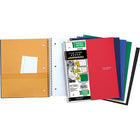Five Star 1-Subject Quad-Ruled Notebook, Heavyweight, Assorted Colours, 8-1/2" x 11", 200 Pages-Single-subject notebook has a durable poly cover and heavy-duty back for writing stability