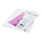 Charles Leonard - Pochette à crayon en vinyle, transparent, 24/ensemble (CHL76380)-Sa construction en plastique transparent permet de voir facilement son contenu