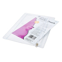 Charles Leonard - Pochette à crayon en vinyle, transparent, 24/ensemble (CHL76380)-Sa construction en plastique transparent permet de voir facilement son contenu