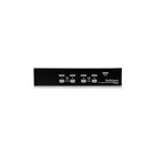 StarTech 4 Port 1U Rackmount USB KVM Switch with OSD-On Screen Display adds the ability to rename connected computers for easy identification and provides per-port password security