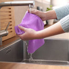 Vileda Actifibre Multi-Surface Cloths - 2 Pack-Achieve a streak-free shine in just one wipe, on windows, showers, countertops, appliances and much more