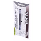 Troika Construction Liliput Multitasking Ballpoint Pen - Titanium-Slotted/Phillips screwdriver