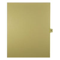 Mark Maker Legal Exhibit Index Tab Buff Single Tabs, 1/15th Cut, Letter Size, No Holes, Number 23, 25 Pack-Buff Single Tabs, 1/15th Cut