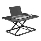 Uplite Standing Desk Converter Ergonomic Sit Stand Height Adjustable Workstation Single Top Riser For Laptop and Monitor-Easy to Use - It can be quickly converted, goes up and down by simply squeezing the single handle to release and lock the lifting mechanism.