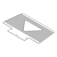 Wesco Liftkar Nose Plates, 18.8" W X 9.4" D (274165)-Weight: 4.1 lbs.