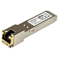StarTech - Émetteur-récepteur SFP RJ45 en cuivre conforme MSA, 1000Base-TX, 100m (SFP1000TXST)-Fournit des connexions RJ45 Gigabit Ethernet fiables pour les réseaux conformes à la norme 1000Base-TX