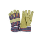Zenith Safety Fitters Gloves, Large, Grain Pigskin Palm, Cotton Inner Lining, 24 Pack-Cuff Material: Starched