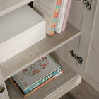 Sauder Miscellaneous Storage Bookcase With Doors - 5 shelves - 69.76" H - Chalked Chestnut (426310)-145 Evenly Distributed