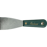 Richard Putty Knife Flexible Stainless Steel, 2", Stainless Steel Blade - 6 Pack-Blade Length: 2"