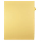 Mark Maker Legal Tabs - Letter Size - Buff - 1/25th cut - 25 tabs per package - 5 packages Pack - Number 80-Buff Single Tabs