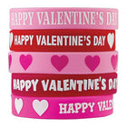 Teacher Created Resources Happy Valentine's Day Wristband, 60 Pack-Theme/design: Hearts