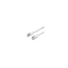 StarTech M45PATCH15WH 15' Cat 5e Molded Patch Cable, White-Dual RJ-45 Male connectors ensure seamless connectivity