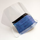 PRIMED ASTM Level 3 Adult Face Mask - Anti-Fog Foam - Visor - Earloops - Indigo - 25 Pack-ASTM F2100 Level 3 Fluid Protection