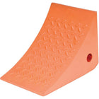 Kleton Wheel Chocks, Urethane, Orange, 8" W x 11" D x 8" H - 3 Pack-Colour: Orange