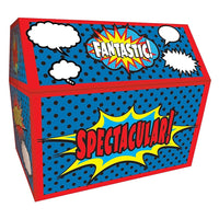 Teacher Created Resources Superhero Chest, 2 Pack (TCR5160)-Use Classroom Chests to hold: rewards for achievements, readers, manipulatives for learning centers, special surprises, wristbands, stickers, and more!