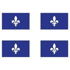 Provincial Flag, Quebec, 36" x 60"-36" x 60" flag, rectangular shape