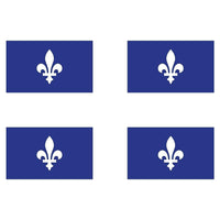 Provincial Flag, Quebec, 36" x 60"-36" x 60" flag, rectangular shape