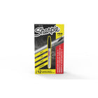 Sharpie Industrial Markers - Fine Tip - Black - 12 Pack-Specially formulated for industrial, laboratory and commercial use