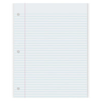 Pacon Composition Paper College Ruling, 1500 Pack (PAC2405)-Age group and grade: Grades pre-school - 12th