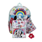 Bioworld 5-Piece Backpack Set - 16" H x 12" W - Disney Minnie Mouse-Features: Adjustable shoulder straps for increased comfort. Made from durable, high-quality fabric that allows for easy wipe-ability.