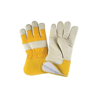 Zenith Safety - Gants D'Ajusteur, T-Grand, Paume En Cuir Fleur De Porc, Doublure En Thinsulate - paquet de 6-Matériau du poignet Caoutchouté