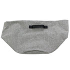 Cathay Importers Polyester Round Storage Basket, 15"Dia x 11"H, Grey, 2/Pack-Flexible grey polyester fabric
