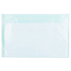 JAM Paper Cello Sleeves, A9, 5 7/16 x 8.63, Aqua Blue, 100 Pack (2784901)-Type: cello sleeve